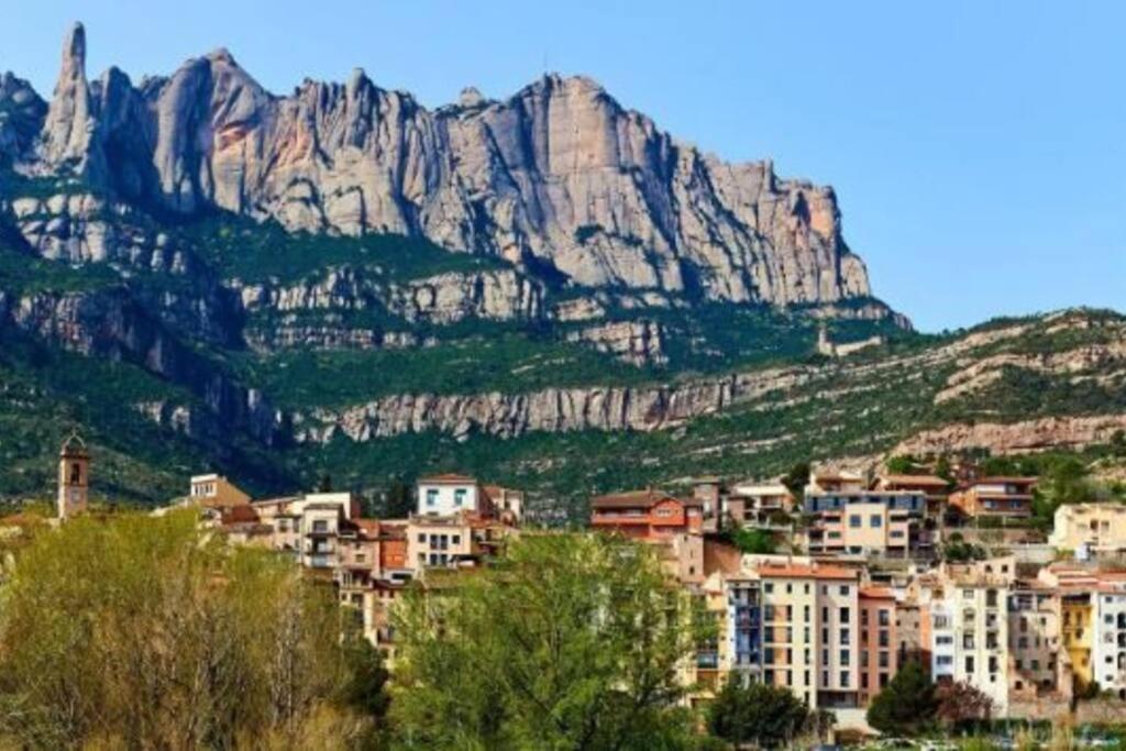 Piso En El Centro De Monistrol De Montserrat Eksteriør billede